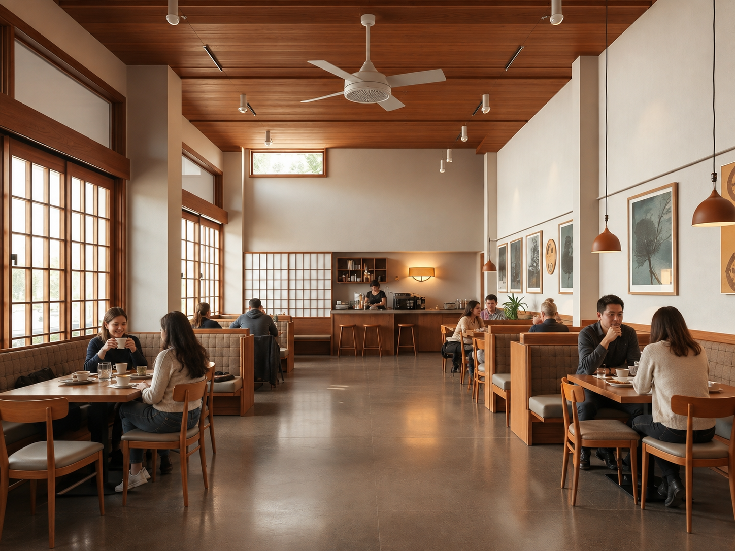 Inside Café Stoor